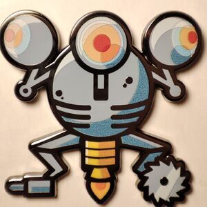 Fallout Mr Handy Enamel Pin Official Bethesda Collectible Pin Badge Series